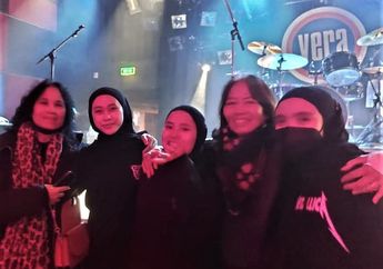 Dara Puspita Beri Dukungan Saat Ketemu Voice of Baceprot Saat Manggung di Belanda: Dulu Kami Pas Seumur Mereka Juga Manggung di Sini!