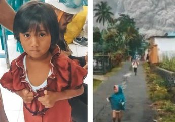 Begini Nasib Fida, Gadis Kecil Yang Lari Secepat Kilat Saat Gunung Semeru Meletus, Kondisi Desanya Luluh Lantak