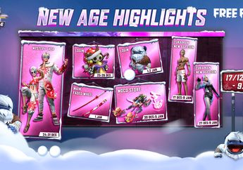 Free Fire New Age Diumumkan, Berikan Paket Item Baru di Tanggal Ini!