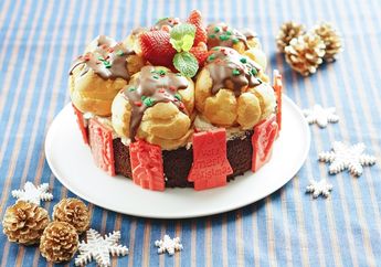 Resep Cake Cokelat Sus Vla untuk Hidangan Spesial saat Pesta Natal