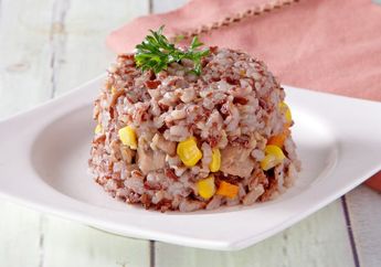 Resep Nasi Merah Tim Ayam Sayur Enak, Menu Sarapan Sedap yang Bikin Terasa Kenyang Terus