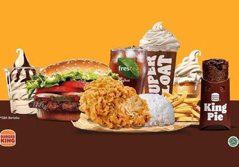 Promo Gopay di Burger King Akhir Bulan, Jajan Cerdas Cashback 50% Semua Menu