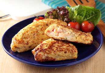 Resep Omelet Seafood Paprika, Olahan Telur Paling Mudah Dibuat Untuk Sarapan