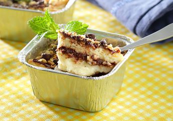Resep Puding Roti Kacang Tabur Cokelat, Kudapan Dari Roti Tawar yang Cocok Untuk Menu Sarapan