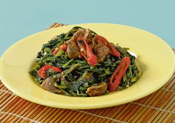 Resep Tumis Kangkung Ampela, Menu Rumahan Sedap Untuk Lengkapi Menu Siang Ini