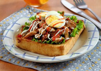 Resep Teriyaki Mushroom French Toast Ini Tampil Dengan Toping yang Lengkap Banget!