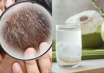 Dikasih Tahu Rahasia Mertua, Uban Di Kepala Bisa Dihempas Sampai Ke Akar dalam Hitungan Menit Pakai Air Kelapa, Murah Meriah dan Gak Bikin Rambut Rusak