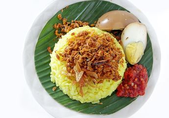 Harganya Rp 10 Ribu dapat Paket Lengkap, Icip Cita Rasa Nasi Kuning Bang Ro Asli Solo Cocok untuk Menu Berbuka Ramadan 2022