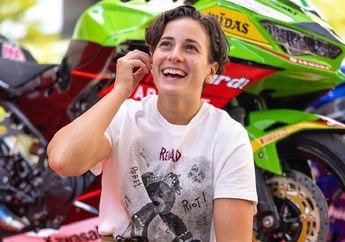 Pebalap Indonesia Mario Aji, Akan Ditantang Cewek Cantik Ini di Balapan Moto3 Tahun Ini