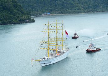 Buat Warga Australia Terkagum-kagum, Intip Spesifikasi KRI Bima Suci Sang Penerus Dewaruci, Kapal Tiang Tinggi Berbekal 26 Layar yang Sanggup Berlayar Hingga 30 Hari Nonstop