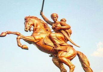 Kisah Rani Lakshmi Bai, ‘Joan of Arc’ India, Ratu yang Pergi Berperang dengan Bayi Diikat di Punggungnya dan Pedang di Masing-masing Tangannya Lawan Kolonial Inggris