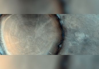 Peneliti Temukan Kawah Tumbukan 'Tunggul Pohon' Raksasa di Mars