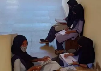 Heboh Video Siswi Berhijab di India Dilarang Masuk Sekolah, Publik Murka: Kami Disuruh Copot Jilbab saat Pelajaran Dimulai
