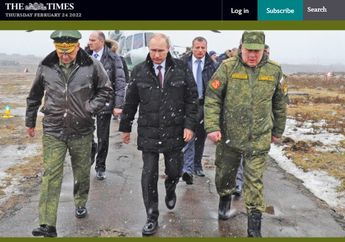 Perang Rusia-Ukraina Sudah Dimulai, Presiden AS Joe Biden Malah Masih Pusingkan Sanksi yang Bisa Digunakan untuk Jegal Rusia Mulai Perang Dunia 3