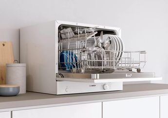 Beri Solusi Mencuci Piring Lebih Bersih, Higienis dan Hemat, Dishwasher Bosch Hadir dengan 3 Teknologi Ini