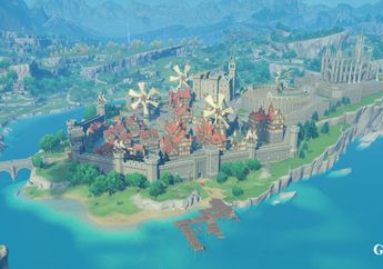 Begini Konsep Desain Map Tevyat Genshin Impact, Mirip Aslinya?