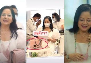 Raut Sedih Pun Tak Ada, Ibu Tangmo Nida Kepergok Pasang Senyum Mengembang dan Pakai Tas Baru di Pemakaman Anaknya, Netizen Singgung Soal Duit di Rekening Panida