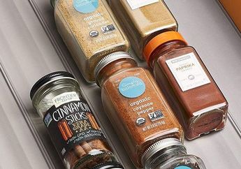 5 Ide Rak Bumbu Dapur Estetik yang Jarang Diketahui, Bikin Tampilan Makin Wow!