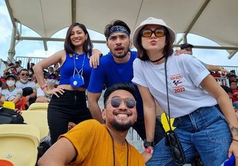 List Seleb yang Nonton MotoGP dari Tiara Andini hingga Rio Dewanto!