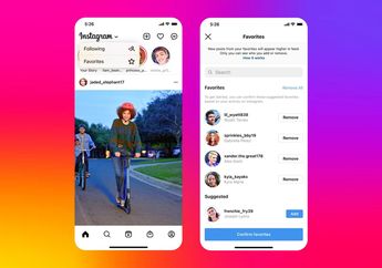 Instagram Mendukung Feed Urutan Waktu, Mode Favorites dan Following