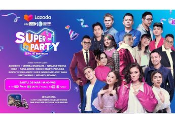 Ulang Tahun ke-10, Lazada Hadirkan Pengalaman Belanja Seru Lewat Lazada Epic 10th Birthday