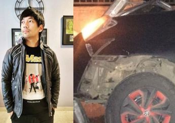 Supir Lalai, Mobil yang Ditumpangi Vokalis dan Drummer Ban D'Masiv Tabrak Tiang Listrik