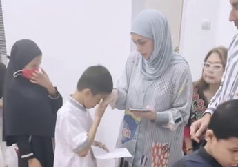 Rayakan Ultah Pakai Hijab Bareng Anak Yatim, Jawaban Celine Evangelista Mualaf Terkuak, Foto Mantan Stefan William Bikin Adem