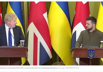 Peduli Setan dengan Ancaman Nuklir Vladimir Putin, Inggris Tetap Nekat Kirim Ratusan Senjata Militer ke Ukraina, 'Ukraina Tidak Akan Pernah Bisa Diganggu Lagi!'