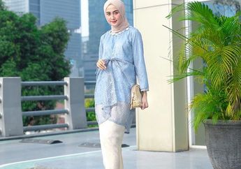 5 Model Tunik Brokat Mewah Buat Baju Lebaran 2023! #PowerUpRamadan