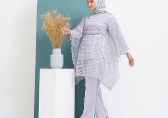 5 Model Tunik Abu-abu Cocok Jadi Baju Lebaran 2023 #PowerUpRamadan