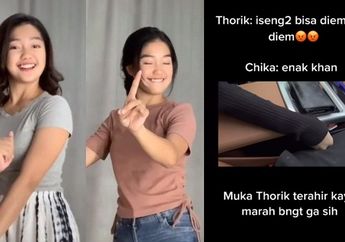Viral Video Jadul Chandrika Chika Meraba-raba Paha Thariq Halilintar Hingga Bikin Kekasih Fuji Risih dan Ngamuk, Netizen: Dia yang Ngelakuin Gue yang Malu!