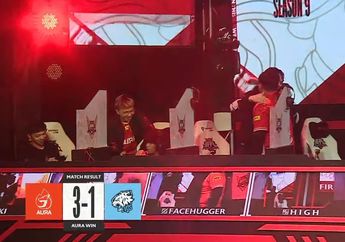 AURA Fire Pulangkan EVOS Legends di Hari Ketiga Playoff MPL ID S9