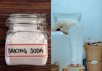 Gak Pakai Lama, Mesin Cuci Bakal Bebas Kerak dan Noda Kuning, Modalnya Cuma Pakai Baking Soda dan 1 Bahan Ini