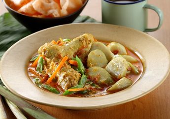 Resep Lontong Kari, Menu Sarapan Khas Lebaran yang Bikin Keluarga Jadi Lebih Semangat
