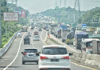 Situasi Tol Jakarta-Cikampek di Hari Lebaran, Pantau Lewat Aplikasi Travoy