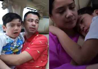 Tangisnya Pecah hingga Bikin Haru, Rafathar Merengek Tak Mau Masuk ke Pesantren, Raffi Ahmad dan Nagita Slavina Kompak Buat Putra Sulung Luluh