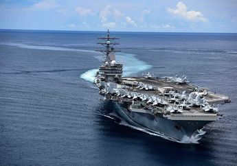 AS Maju Paling Depan Bela Taiwan dari Ancaman China, Kerahkan Kapal Induk USS Ronald Reagan ke Lokasi Ini, 'Kami Menentang Setiap Perubahan Sepihak'