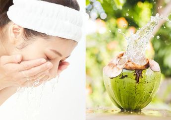 Awalnya Iseng Malah Ketagihan, Wanita Ini Rasakan Efek Menakjubkan Setelah Cuci Muka dengan Air Kelapa, Diluar Eskpektasi