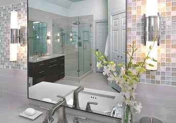 Cara Menciptakan Kamar Mandi yang Cantik dengan Lampu Sconce!