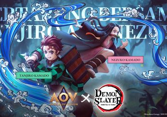 Skin Eksklusif AOV x Demon Slayer: Kimetsu No Yaiba Resmi Dirilis!
