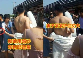 Suaminya Ditelanjangi di Hari Pernikahan hingga Jadi Tontonan Tamu, Pengantin Wanita Langsung Sat-set Lakukan Hal Tak Terduga, Syok!