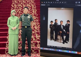 Dinikahi Letnan Kolonel, Janda Herman Seventeen Berstatus Ibu Persit, Momen Pemotretan Anaknya dengan Ayah Baru dan Saudara Tiri Disorot, Ini Foto-fotonya