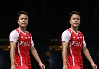 Alhamdulillah! Sikat Habis Tunggal Putra China, Anthony Sinisuka Ginting Berhasil Sumbang Poin Untuk Indonesia Thomas Cup 2022 dengan Skor 21-12 25-27 21-17