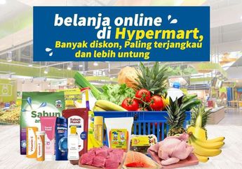 Promo Hypermart Periode Mei, Belanja Cerdas dengan Diskon Langsung hingga 40% Plus Cashback Rp50 Ribu