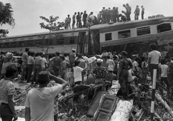 Jeritan Bocah Juned, Dua Belas Jam Tergencet Kereta Api Bintaro