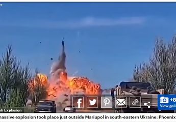 Dibanggakan Vladimir Putin Setinggi Langit, Intip Detik-detik Salah Satu Tank Rusia Meledak Tapi Bagian Atasnya Terbang 76 Meter ke Udara, Ternyata Ini yang Sebenarnya Terjadi
