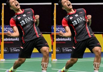 Pecinta Badminton Sampai Panas Dingin! Ginting Berhasil Kalahkan Kento Momota dengan Skor 21-13 14-21 21-12, Indonesia Unggul Sementara 1-0 Atas Jepang