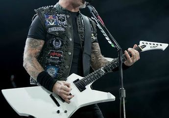 James Hetfield Telepon Fans yang Melahirkan di Konser Metallica