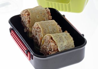 Resep Nasi Gulung Teri, Menu Sarapan Fancy yang Cuma Butuh 3 Bahan Saja