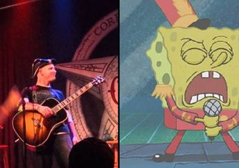 Corey Taylor Bawain Opening SpongeBob Squarepants di Solo Gig-nya!